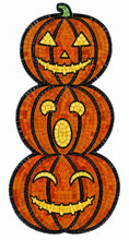 Load image into Gallery viewer, 14" Pumpkins Laser-Printed Waterproof Mosaic Backer
