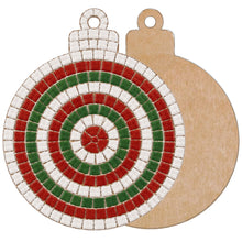 Load image into Gallery viewer, 4" Round Ornament Skeewbacker with hole
