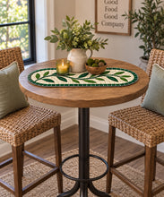Load image into Gallery viewer, Olive Branch Mosaic Table Runner – Laser Printed Skeewbacker
