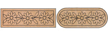Load image into Gallery viewer, Daisy Mosaic Table Runner – Laser Printed Skeewbacker
