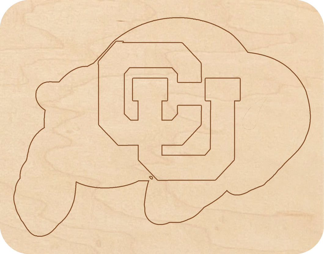 Colorado Buffaloes Multi-Art Backer 11