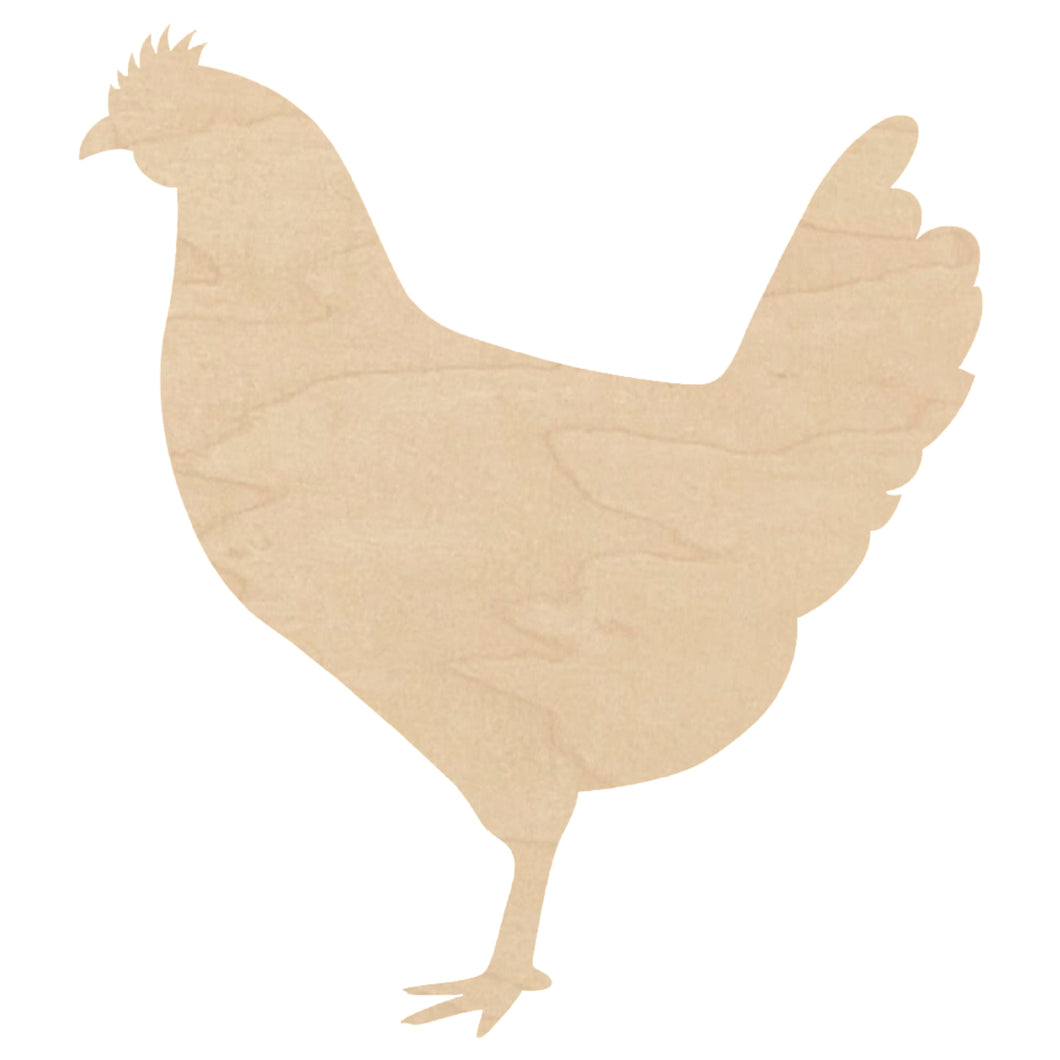 Wood Chicken Multi-Art Shape