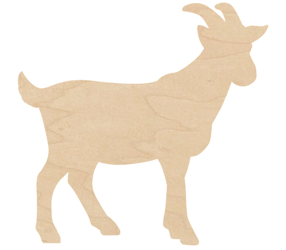 Wood Goat Multi-Art Shape