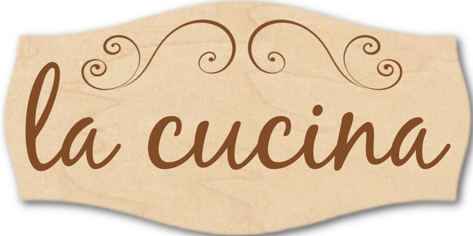 Plaque - La Cucina