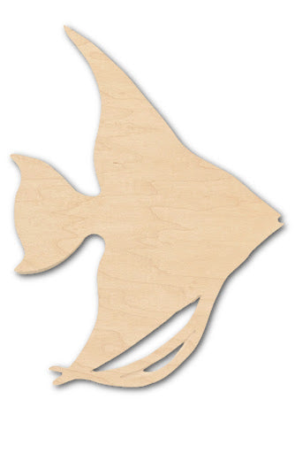 Wood Angel Fish Multi-Art Shape