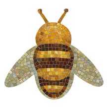 Load image into Gallery viewer, 11" x 11" Bee Waterproof Mosaic Backer
