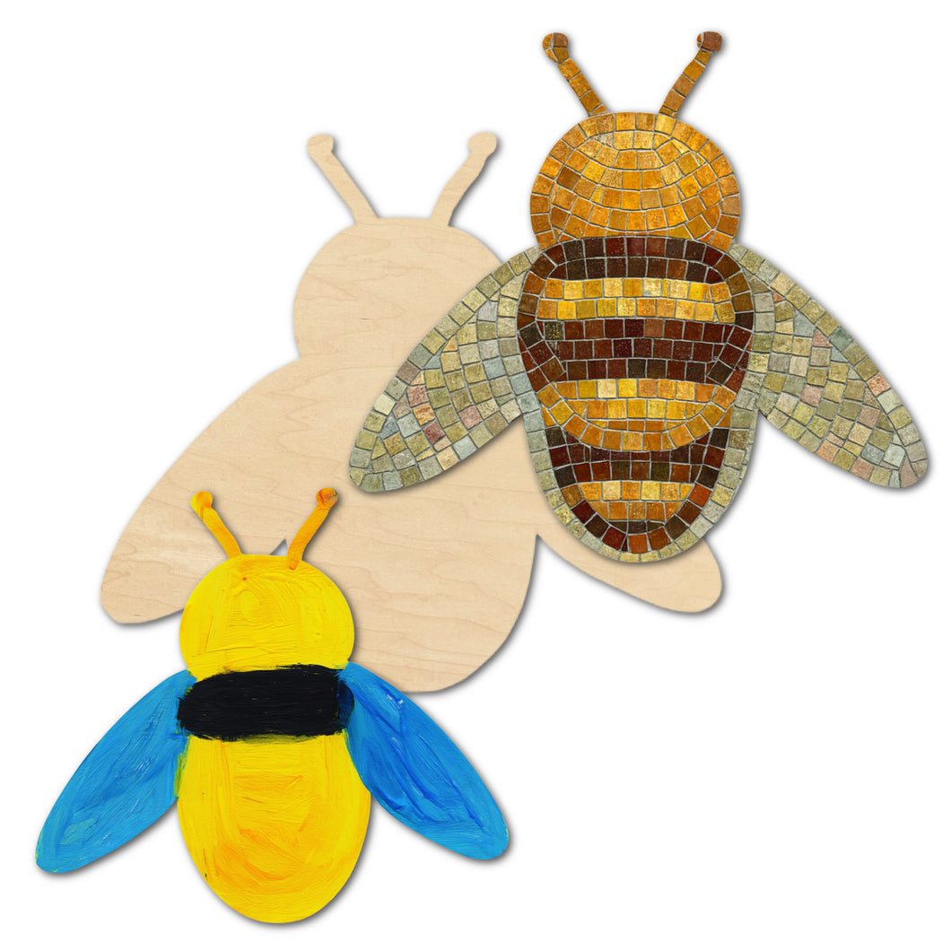 Bee Multi-Art Shape with sawtooth