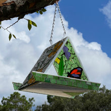Load image into Gallery viewer, Acrylic Bird Feeder (Assembly Required) with Hanger
