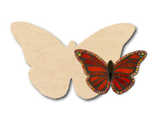 Load image into Gallery viewer, Wood Butterfly Multi-Art Shape
