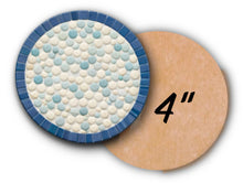 Load image into Gallery viewer, Circle 4" Mosaic Backer - 1/2" thick
