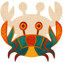 Load image into Gallery viewer, Crab Multi-Art Backer 12&quot; x 8.5&quot;
