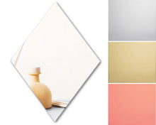 Load image into Gallery viewer, 10 Inch Diamond Mirror Acrylic - Silver/Gold/Rose Gold
