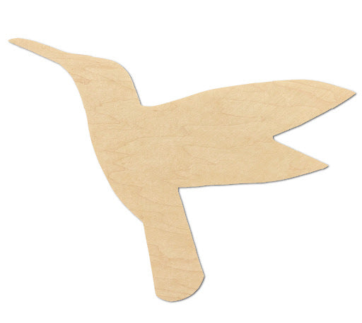 Wood Humming Bird Multi-Art Shape