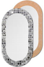 Load image into Gallery viewer, Large Oval 24&quot; Skeewbacker with Mirror
