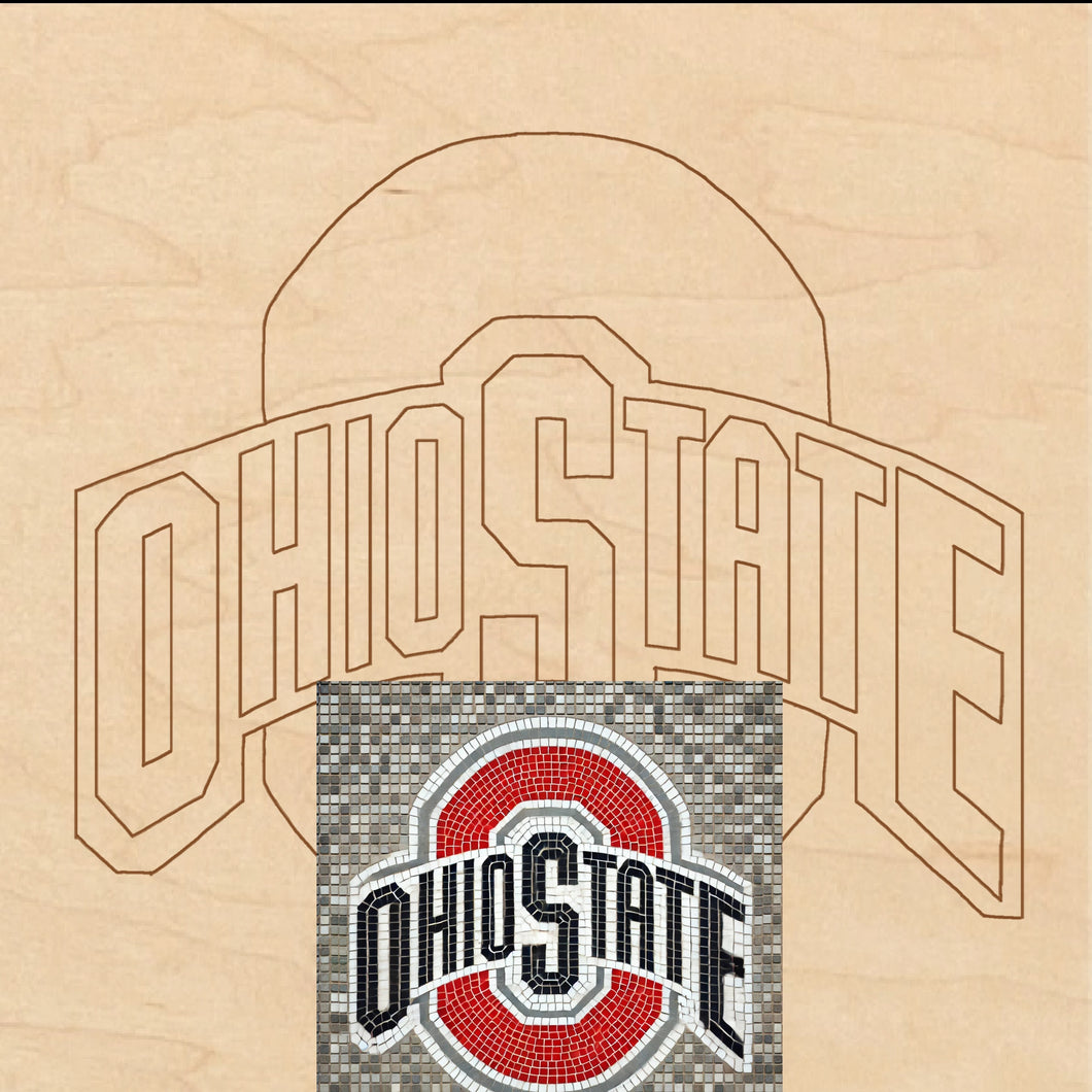 Ohio State Multi-Art Backer 12