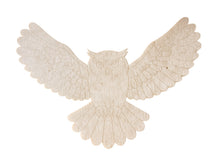 Load image into Gallery viewer, 16" x 24" Owl in Flight Laser-Printed Waterproof Mosaic Backer
