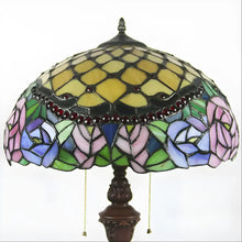 Load image into Gallery viewer, Peony Blossom Tiffany-Style Lamp Stained Glass for Floor
