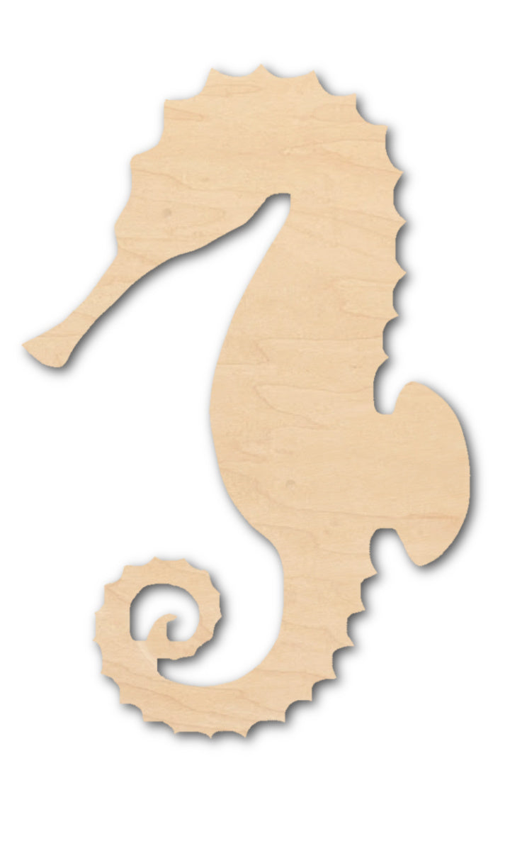 Wood Seahorse Multi-Art Shape