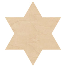 Load image into Gallery viewer, Star of David Multi-Art Shape with Hanger
