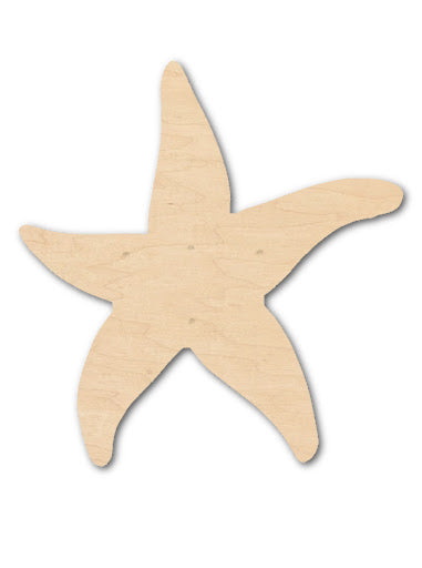 Wood Starfish Multi-Art Shape