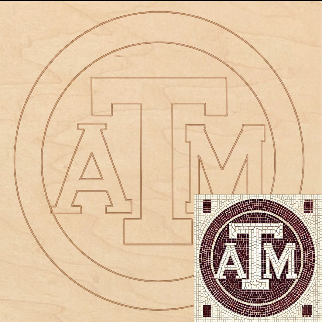 Texas A&M State Multi-Art Backer 12