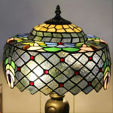 Load image into Gallery viewer, Vintage Tiffany-Inspired Lamp Shades in Peacock Glasswork
