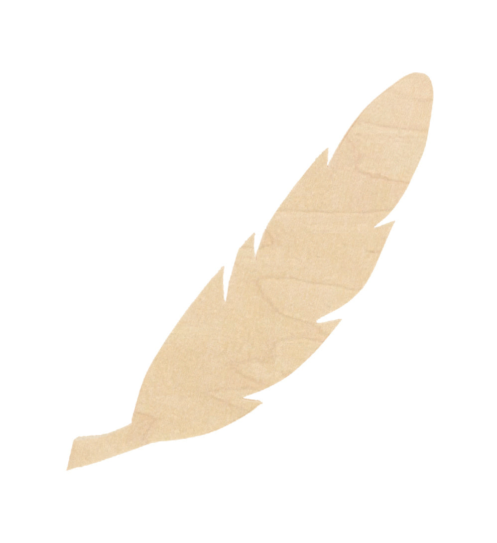 Wood Feather 13