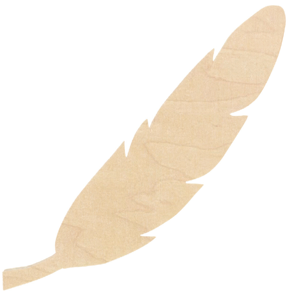 Wood Feather 16