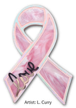Load image into Gallery viewer, Awareness Ribbon 12&quot; Mosaic Backer (pre-drilled for hangable &amp; stakeable kits)
