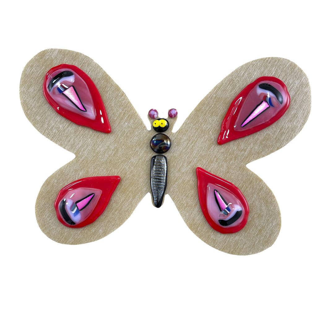 Butterfly - Red Mosaic Kit