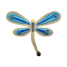 Load image into Gallery viewer, Dragonfly - Blue Mosaic Kit
