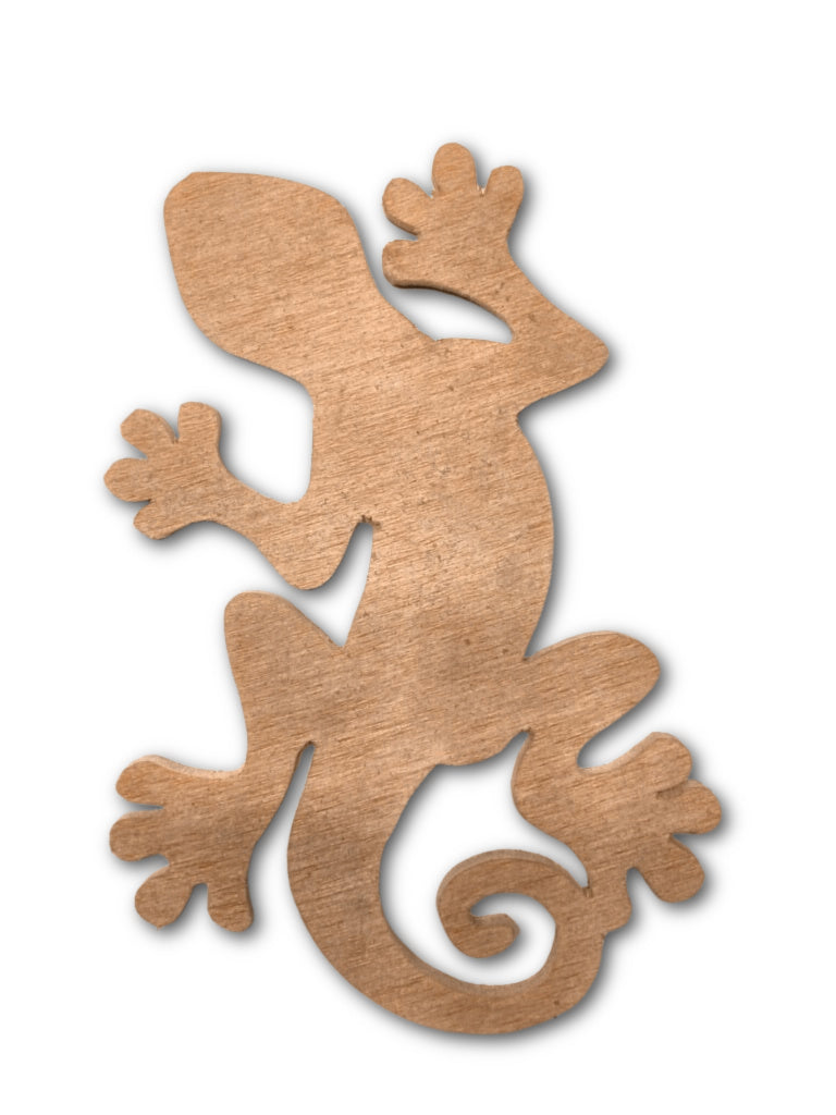 Gecko Mosaic Backer (pre-drilled for hangable & stakeable kits)