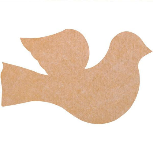 mosaic backer shaped like dove